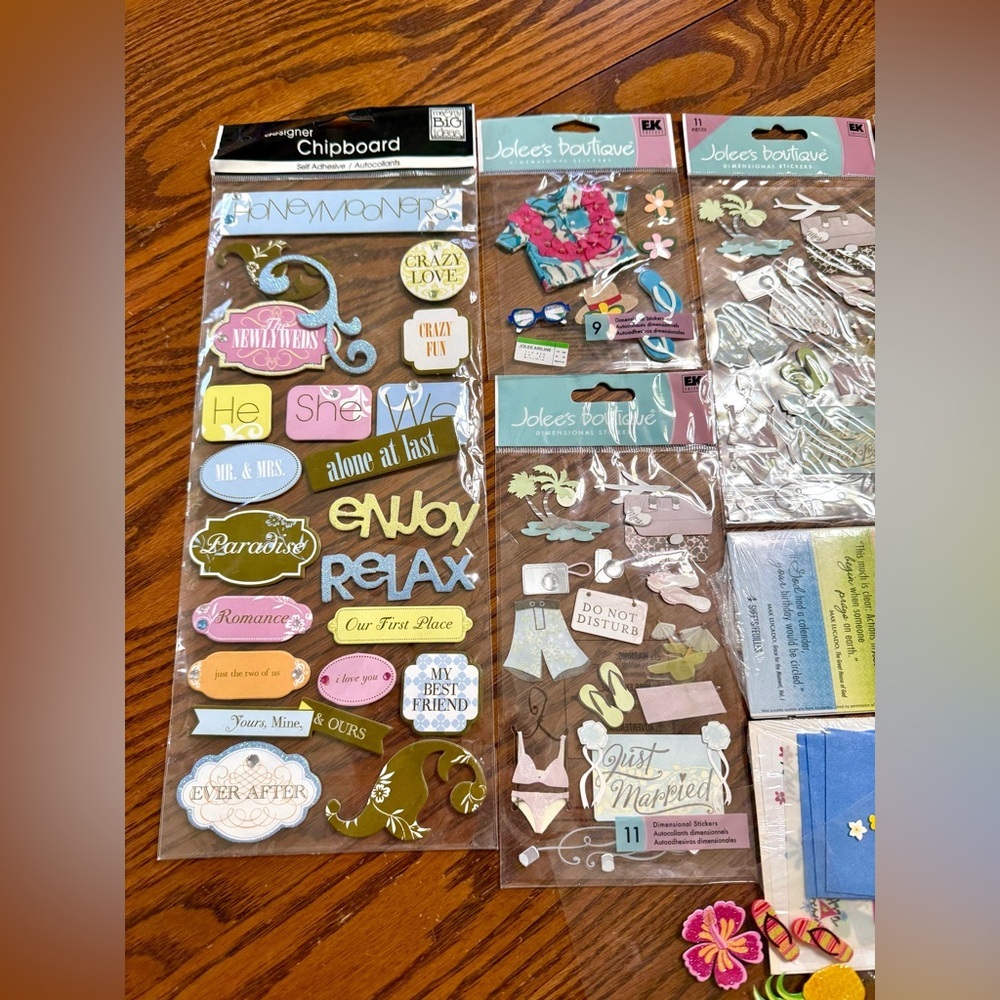 Scrapbooking Sticker Bundle Lot - Picture 2 of 5